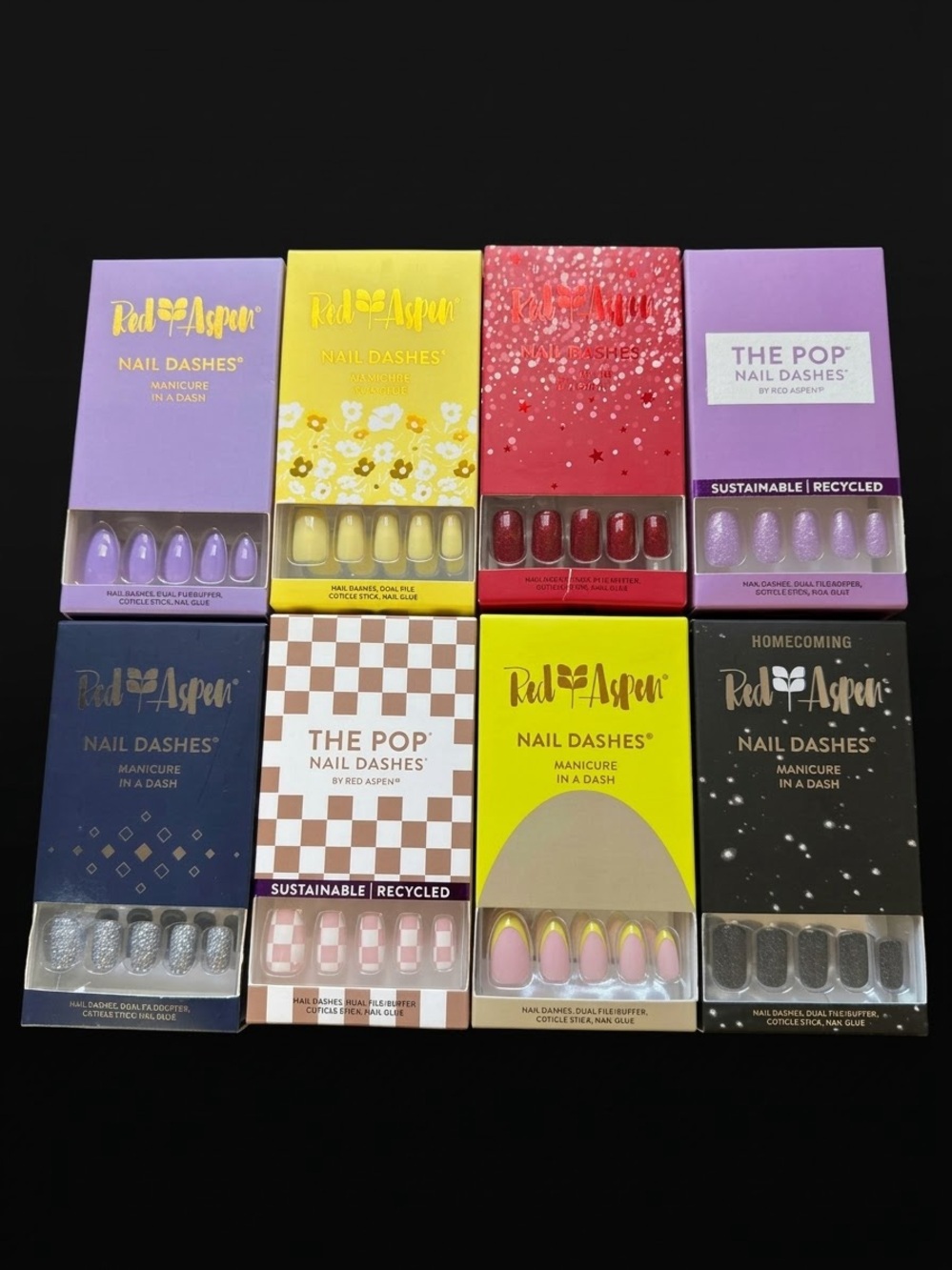 Nail Dashes Variety Pack – Assorted Colors